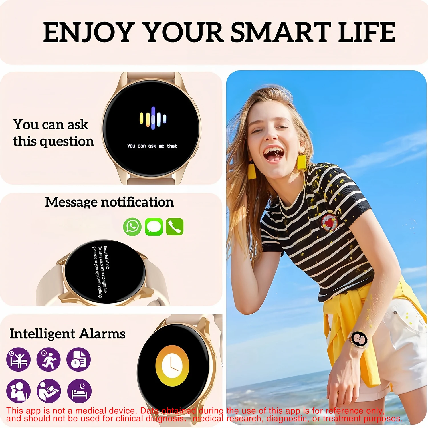 Умные часы T2 Pro для мужчин и женщин с HD-дисплеем мультиспортивные режимы