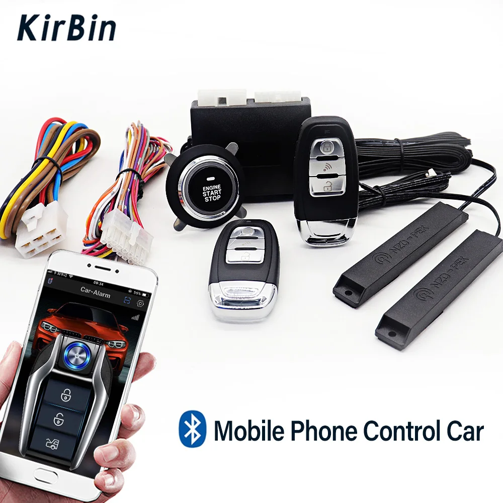 Start Kit For Car Push One Button Start Stop System Car Acce