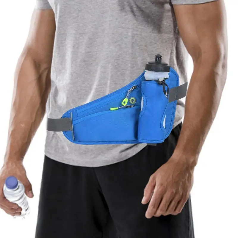 

Running Hydration Belt Waterproof Sports Waist Pack Multifunctional Waist Pack Gym Fitness Fanny Pack With Water Bottle Holder