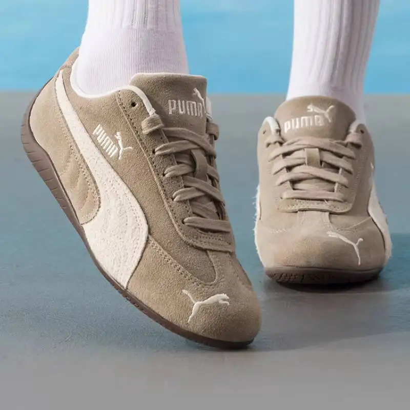 Фото Женские зимние кроссовки PUMA Speedcat Classic Racing Style с тонкой подошвой, повседневные спортивные, 403619-02 №2