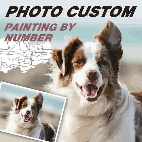 Набор для рисования по номерам RUOPOTY "Картина с людьми"