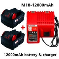 100 neue milwaukee m18 48 11 1815 48 11 1850 2646 20 2642 21ct service m18 batterie positive ladegerat 18v 12800mah