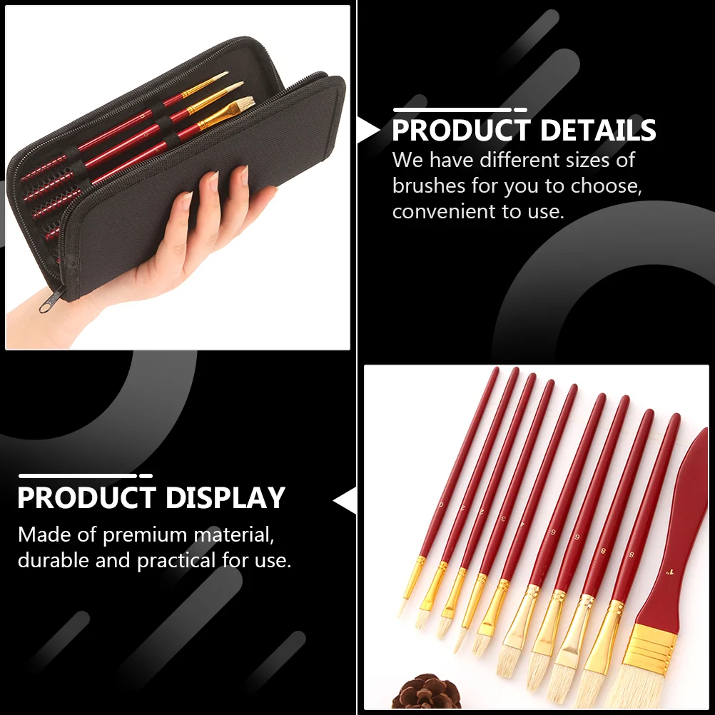 Шаблон щетины кисти для рисования принадлежности с длинной ручкой трафарет