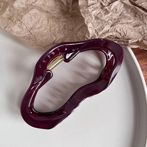 Нерегулярные полые заколки для волос с когтями для женщин и девочек, черепаховые зажимы для волос, большие зажимы для волос в форме краба, заколки, аксессуары для волос, модные