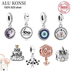 Женская Вешалка-вешалка из серебра 925 пробы с бусинами