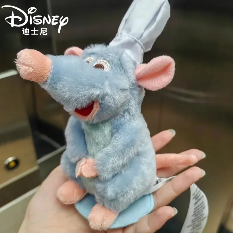 Disney Kawaii Ratatouille Remy figura de Anime de peluche tienda Ratatouille Chef Remy juguete magnético regalo de Navidad juguetes para niñas