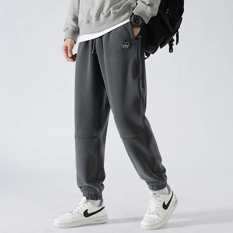 Мужские теплые спортивные брюки высокого качества новинка 2023 зимние мужские
