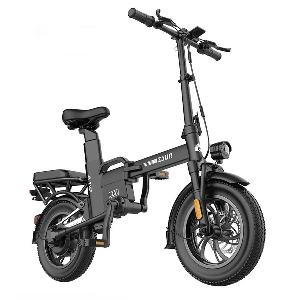 

Folding Electric Bicycle 14 Inch Electric Bicycle Lithium Battery Power Lightweight Aluminum Alloy Frame Adult Variable Speeds