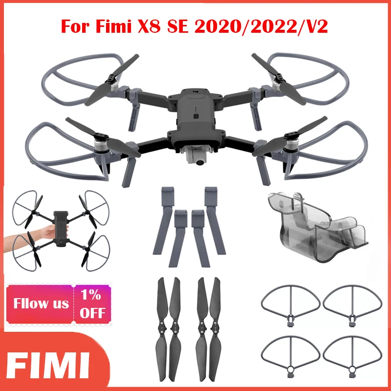 

Propellers for FIMI X8 SE 2020 Propeller Guard Protector Ring Protector Bumper Props for fimi x8 se Drone Accessories