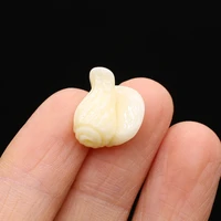 10pcs diy mini shell beads natural white shell bead for jewelry making diy necklace bracelet earrings accessory