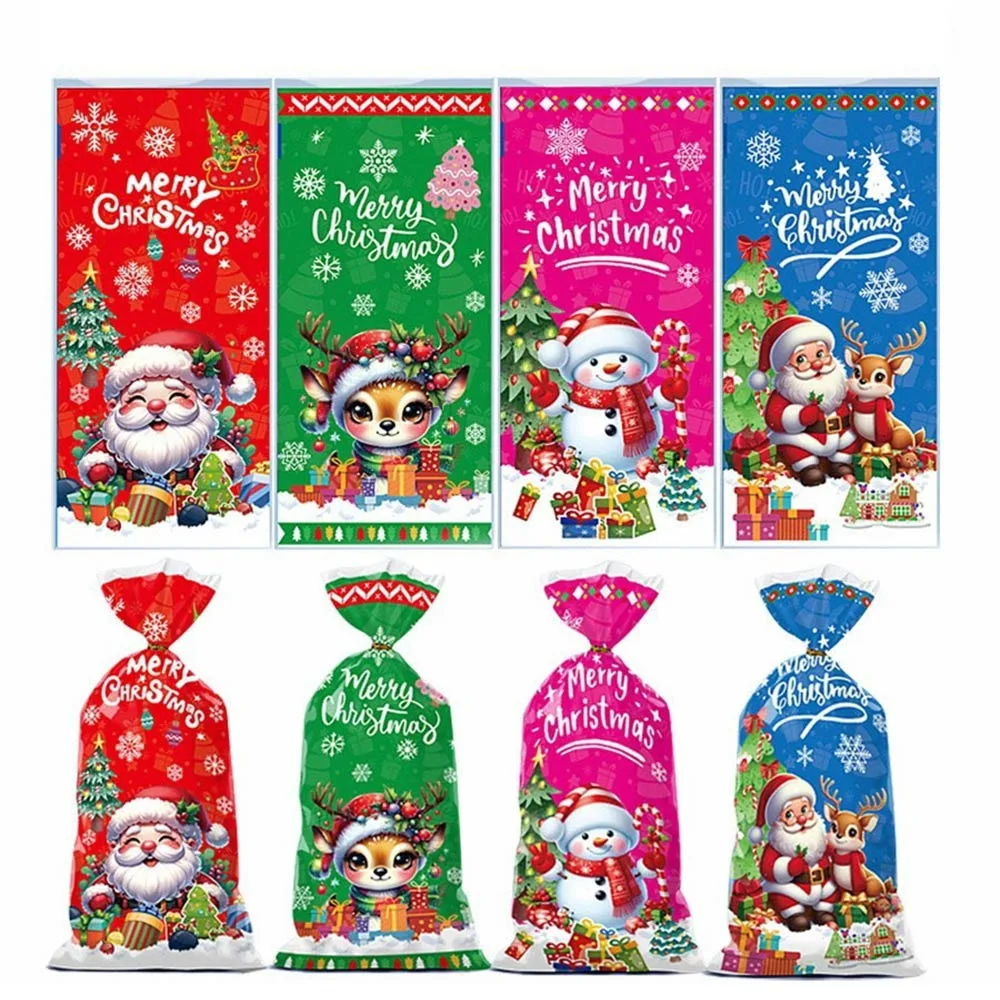 

Рождественские подарочные пакеты 50 шт