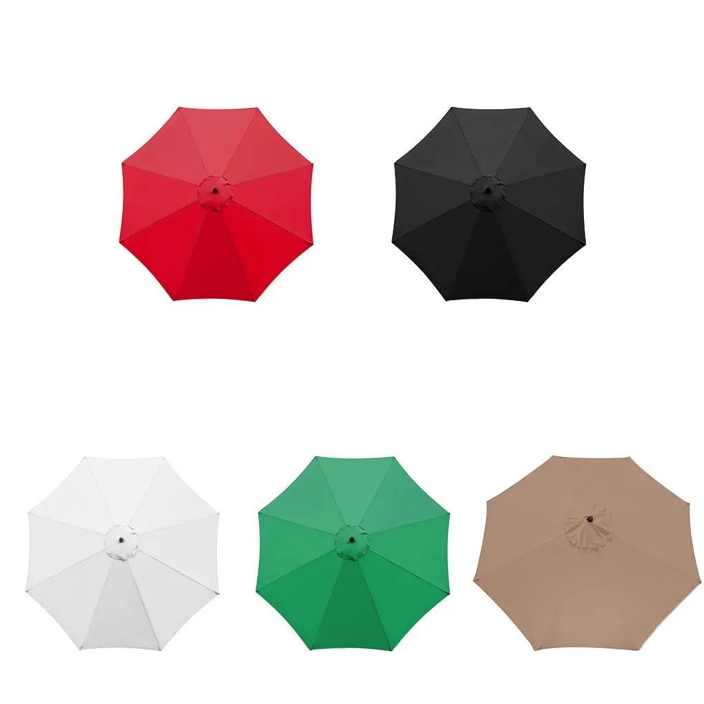 

300cm Garden Umbrella Cloth Rainproof Fabric Garden Parasol Cover Garden Shade Umbrella Cover Outdoor Umbrella Surface Accessory