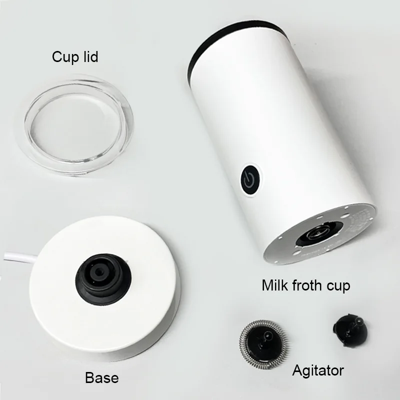 

Hot Chocolate Household Milk Frother Easy To Clean Stainless Steel Small Hand-held Milk Frother Hot Milk Milk Frother