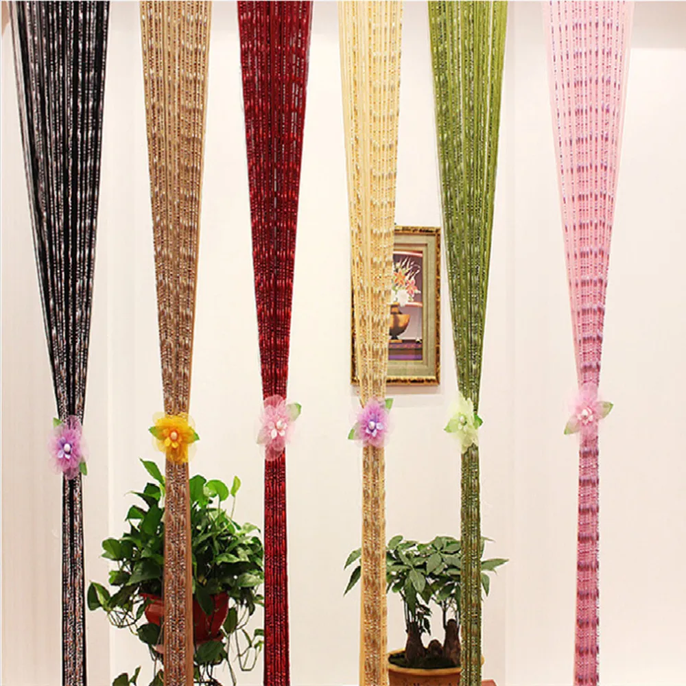 Красивая Хрустальная Стеклянная Занавеска С Цепочкой И Щетиной Перегородка Для