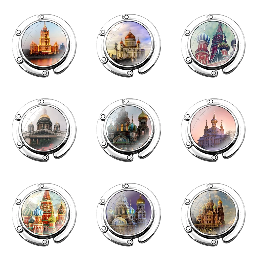 Складной крючок для кошелька Женская настольная Сумочка складной декоративный