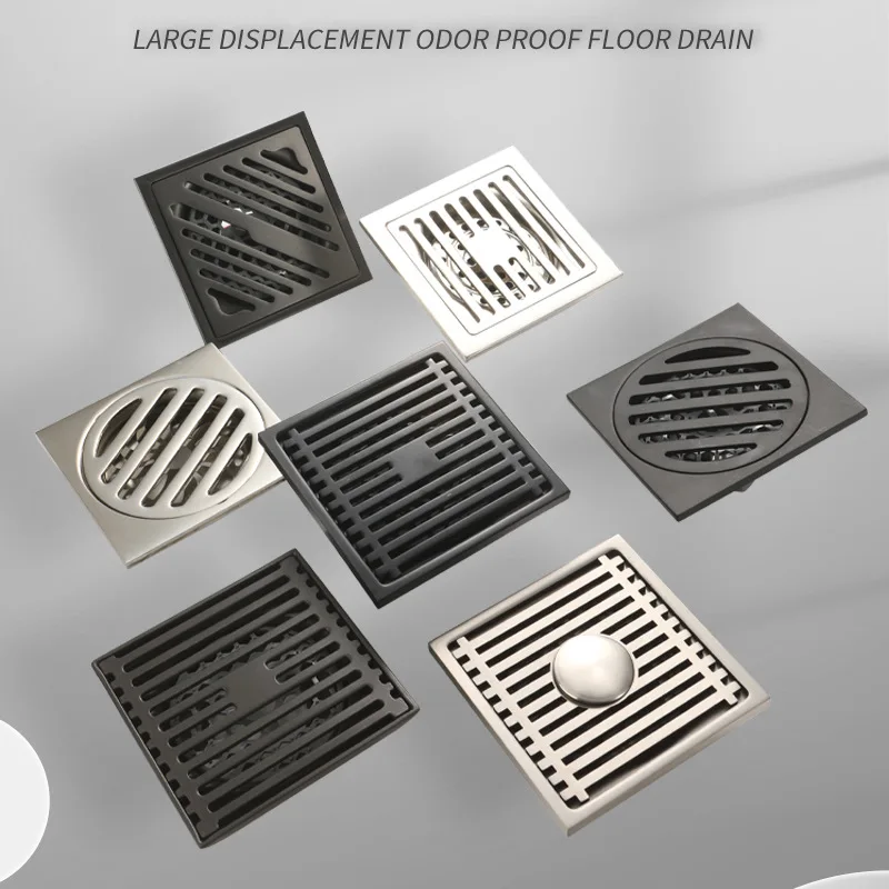 Высококачественная хромированная решетка из нержавеющей стали для ванной