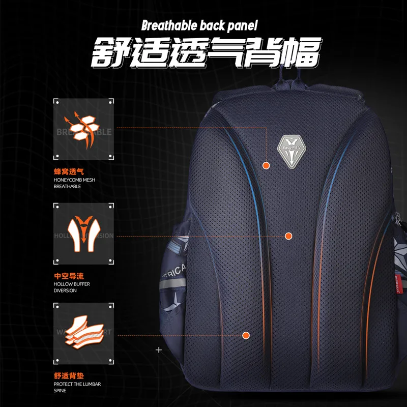 2022 Disney New School Bags For Boys Primary Student Shoulder Orthopedic Backpack Spider Iron Man Captain America Mochilas