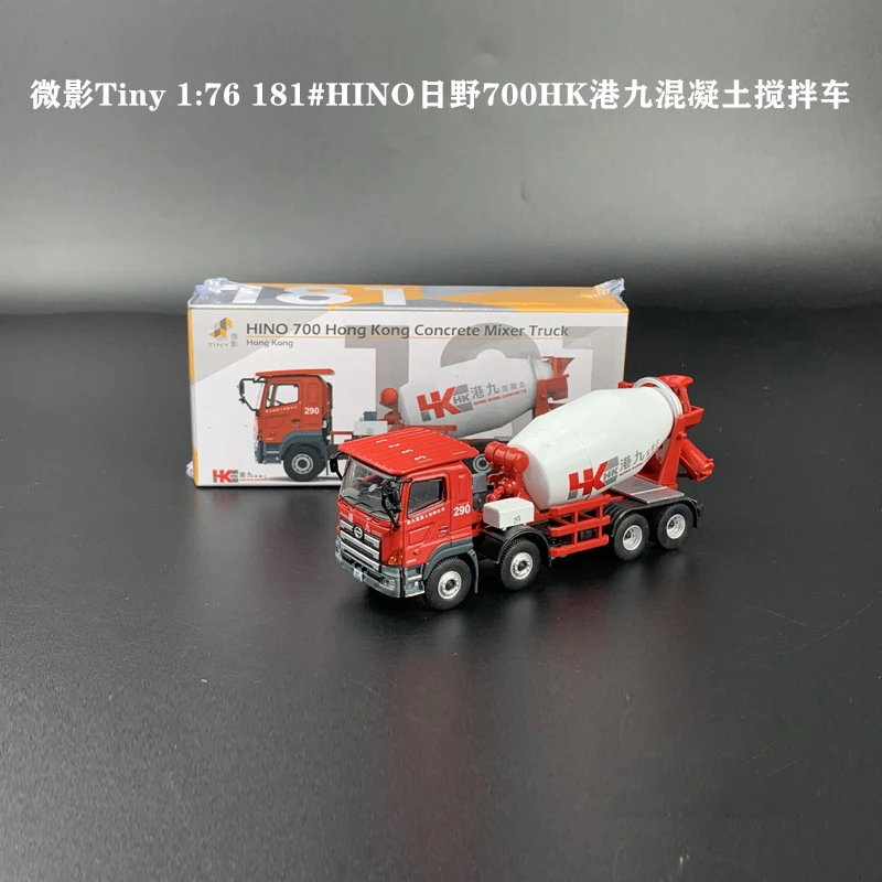 

Новинка, литой Сплав в масштабе 1:76, бетономешалка HINO 700HK, модель автомобиля, красная Классическая коллекция для взрослых, Подарочный дисплей, сувенирное украшение
