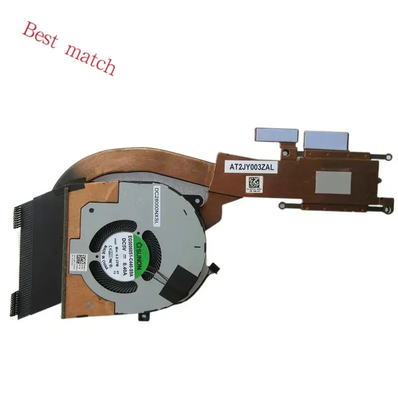 Новый оригинальный вентилятор охлаждения процессора ноутбука радиатор для DELL