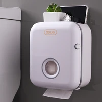 toilet paper rack toilet dispenser tissue paper box free punch storage waterproof bathroom rack wall hanging