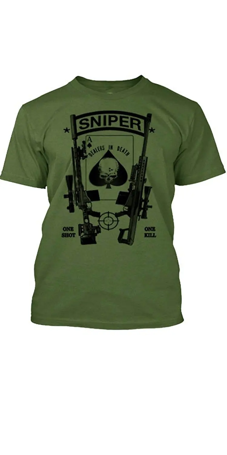 Hot Sale 100% Cotton Military T-Shirt Black Ops Sniper Special Ops Duty Calls Tee Summer Style Tee Shirt Fashion Funny New