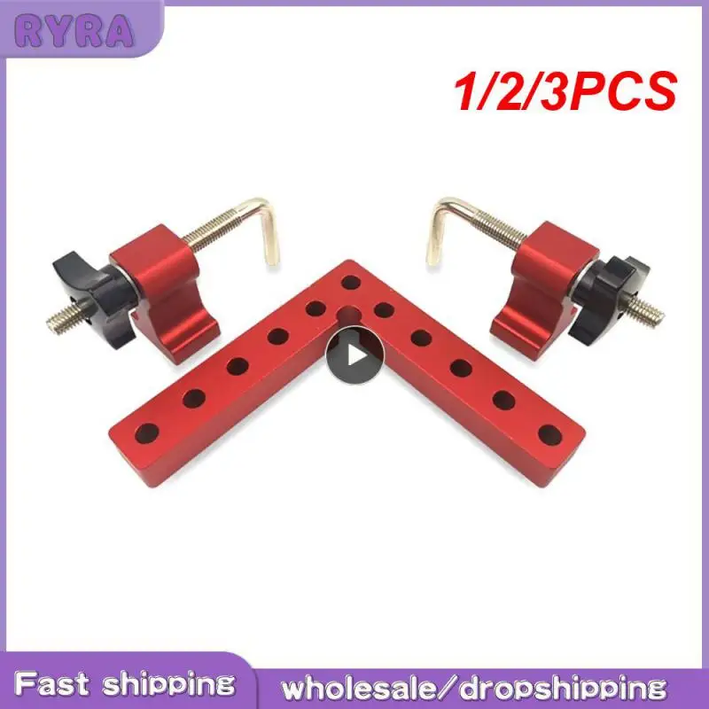 

1/2/3PCS 120/140mm Right Angle Fixing Clip 90 Degree L-shaped Auxiliary Fixture Positioning Panel Fixing Clip Woodworking