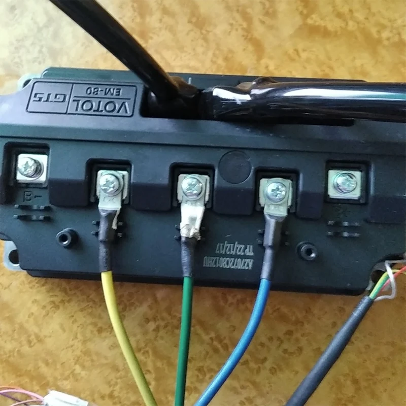 Для VOTOL EM80S/GTS для Peak 100A 1KW-2 5KW ECU синусоидальный контроллер электродвигателя