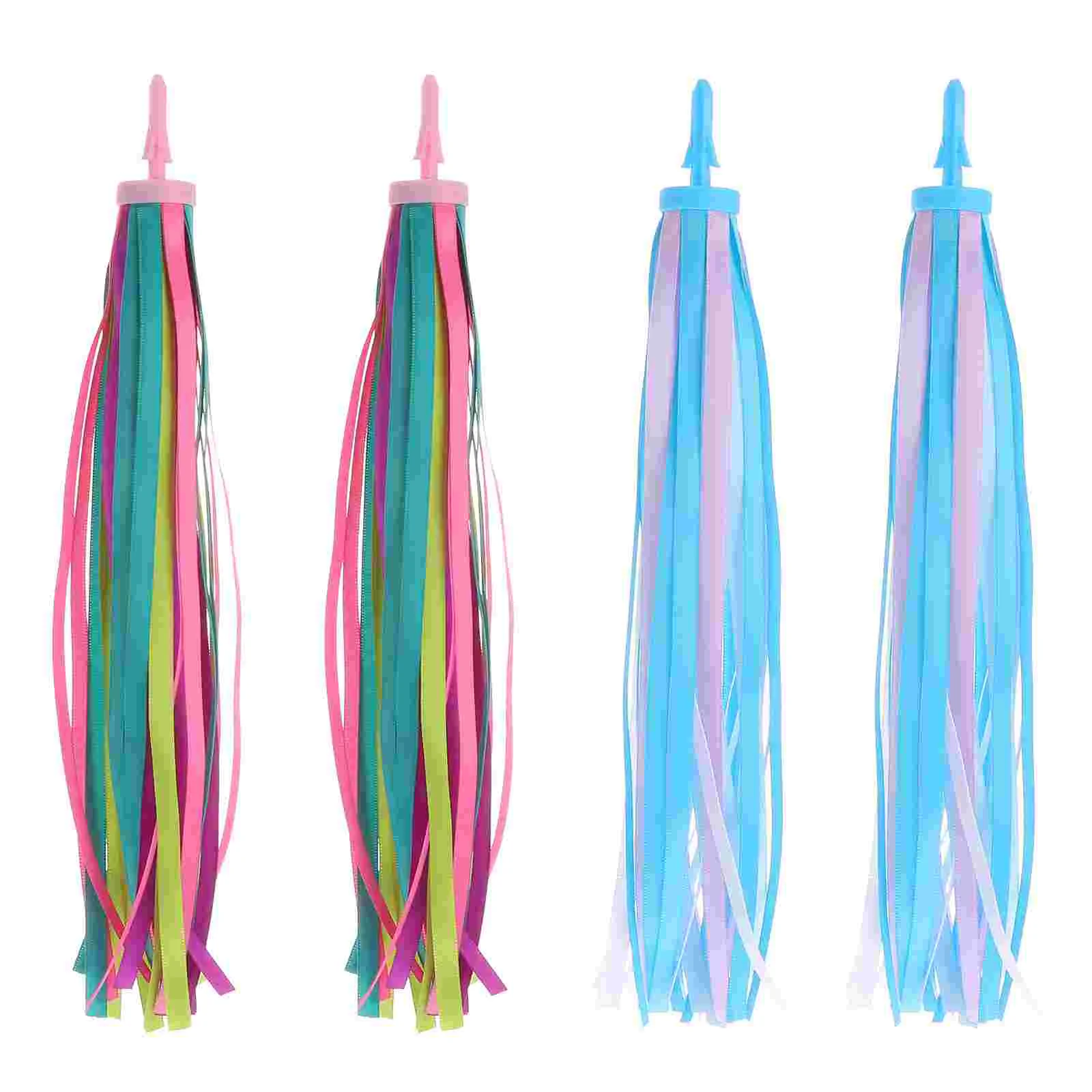 

Bike Handlebar Scooter Streamers Kids Streamer Tassel Ribbondecorations Grips Handle Colorful Girl Cycle Tricycle