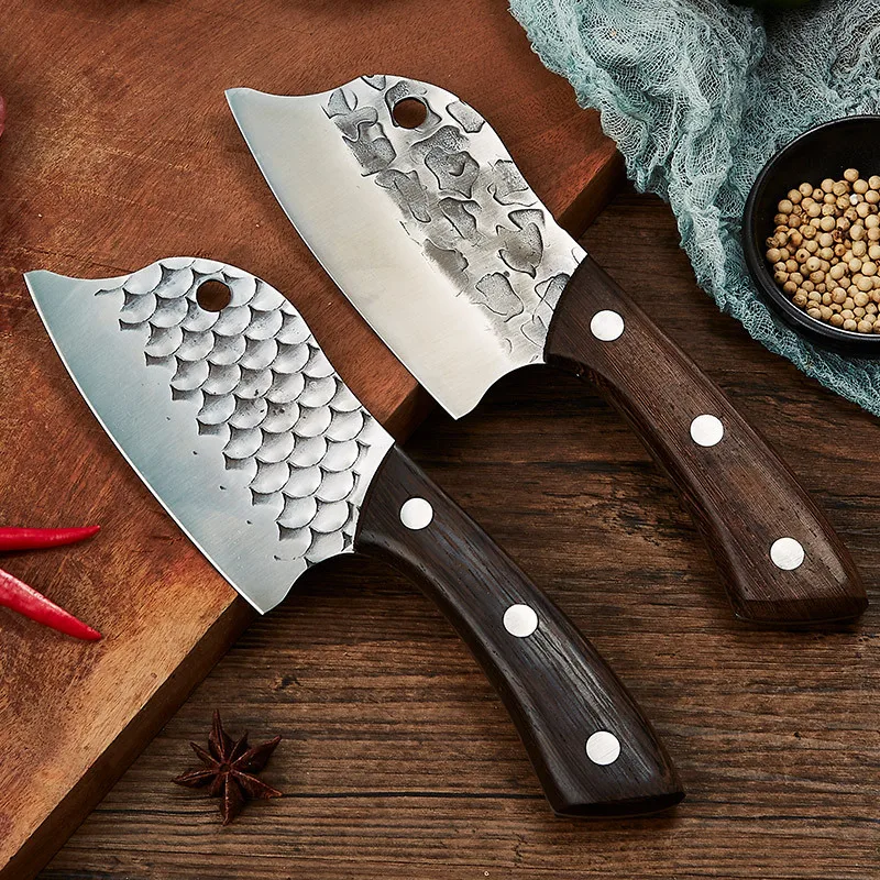 

Кованый мини-нож Yangjiang, домашний нож для нарезки, Прочный острый кухонный нож для мяса, нож из нержавеющей стали для улицы