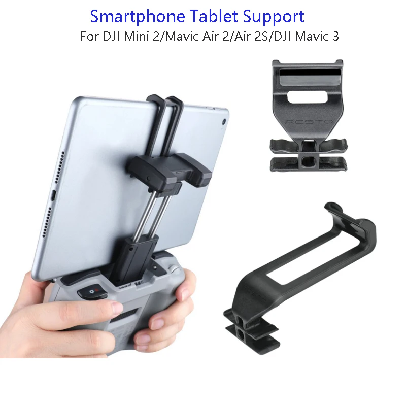 

DJI MINI 2 Remote Control Extend Smartphone Tablet Bracket Clip Holder for MINI 2/Mavic AIR 2/Air 2S/Mavic 3 Drone Accessories