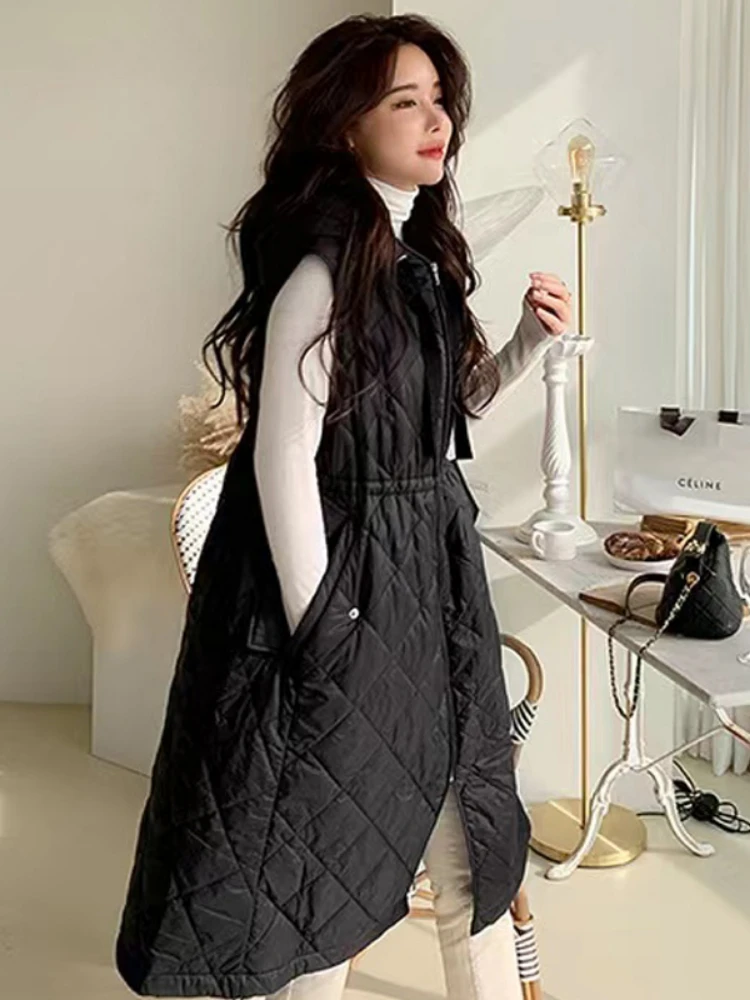 Womens Parkas Winter Coat Female Trench Jacket Women Maxi Long Parka Mujer Cotton Padded Overcoat Casual Oversize Windbreaker