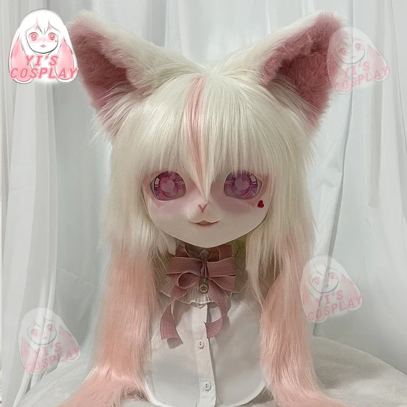 Меховой Костюм кигуруми гарнитура пушистые костюмы для косплея комбинезон