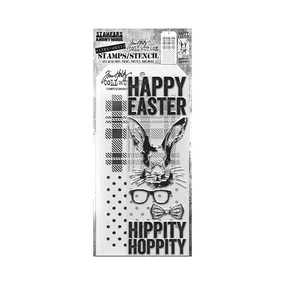 

Hipster Bunny Stamps And Stencil DIY Scrapbooking Card Paper Cards Handmade Album Sheets 2023 New Arriver Card