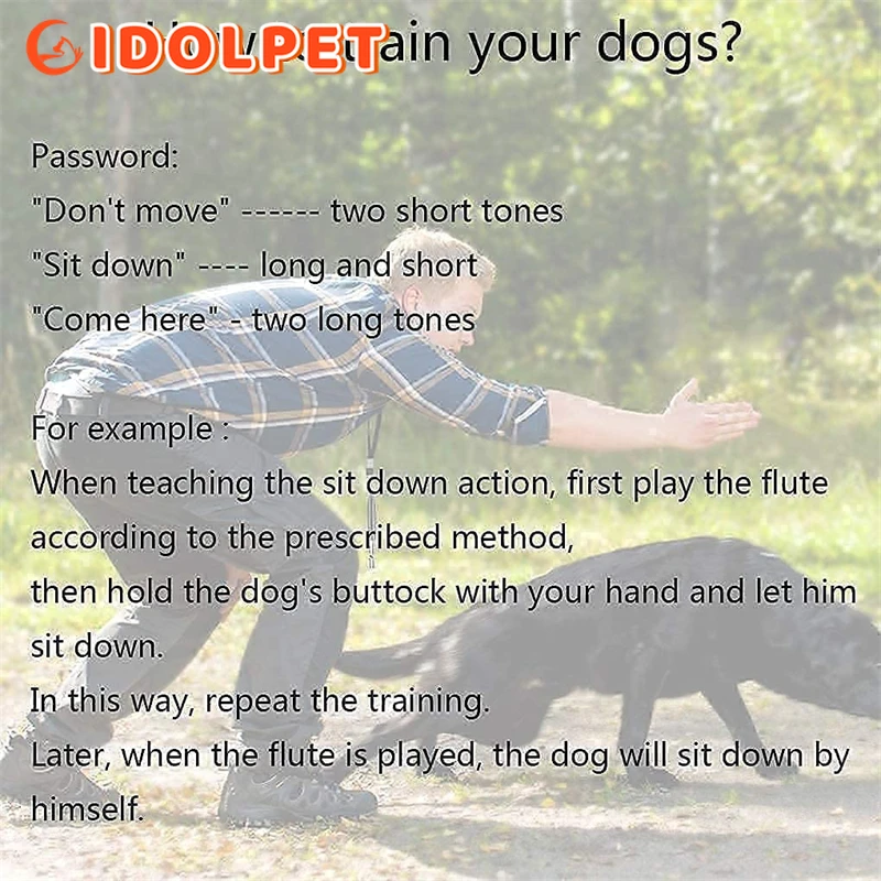 Свисток для собак ультразвуковой дрессировочный свисток предотвращения лая