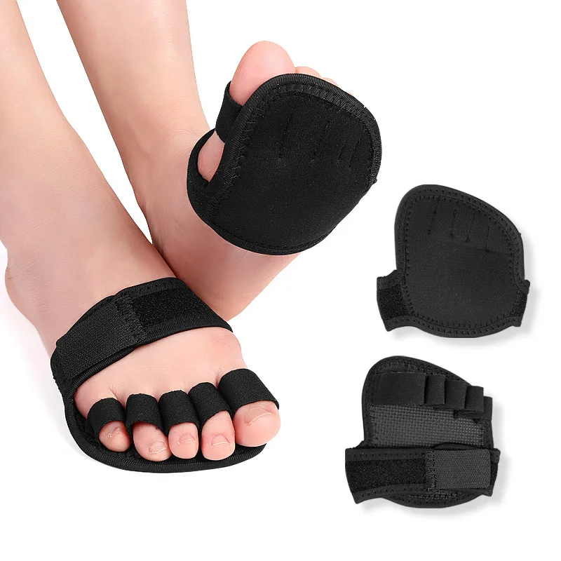 Forefoot Pad Hallux Valgus Overlap Hammer Toe Splitter Yoga ballet Comfortable Wear-resistant Shoe Inserts Insole Foot Care