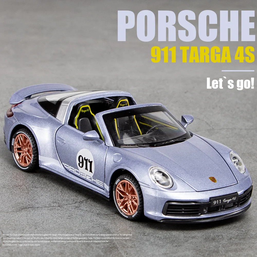 

1:32 Porsche 911 simulation alloy car model crafts decoration collection toy tools gift