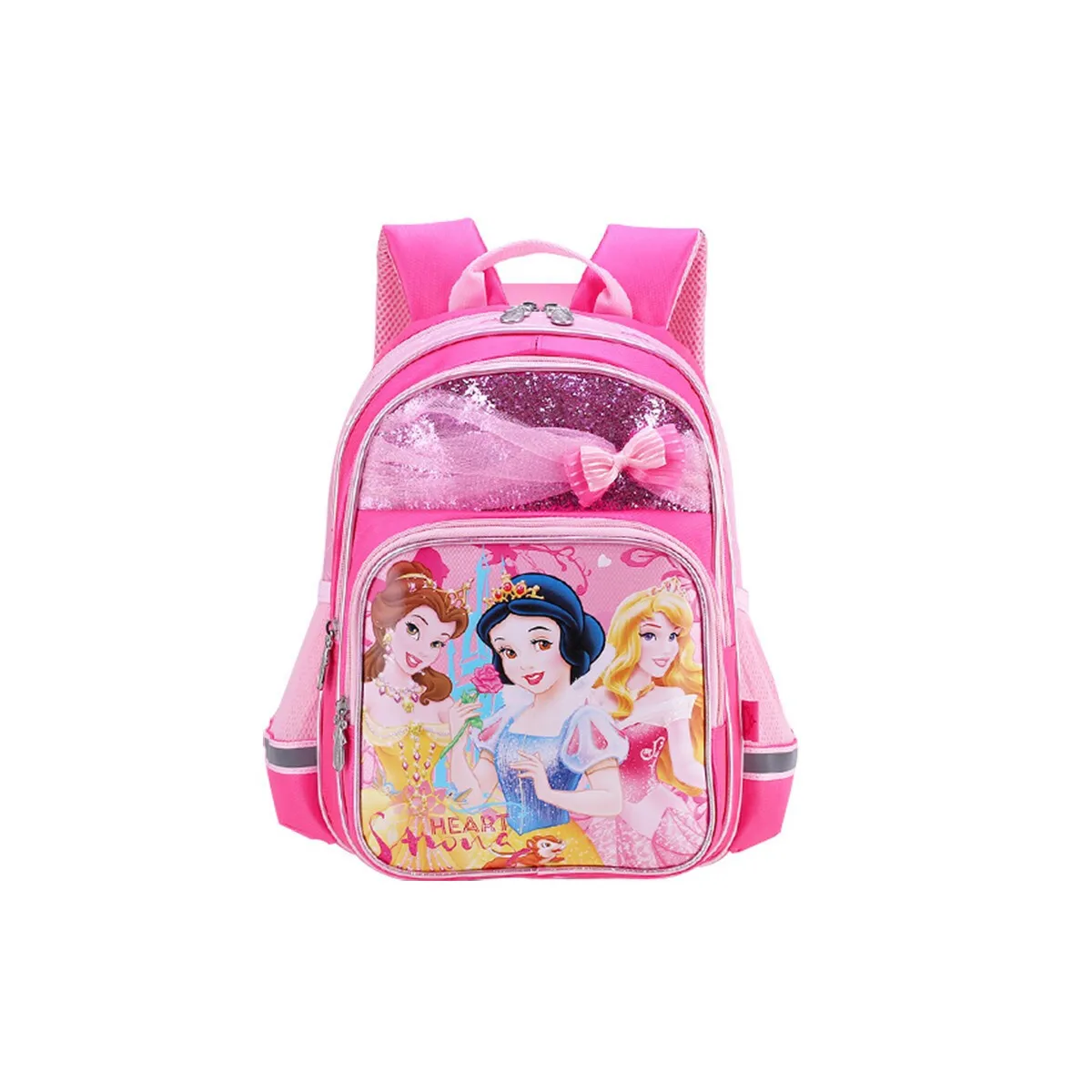 Disney children's schoolbag kindergarten first grade children's spine backpack 6352 Pink  backpack kids  bags for girls