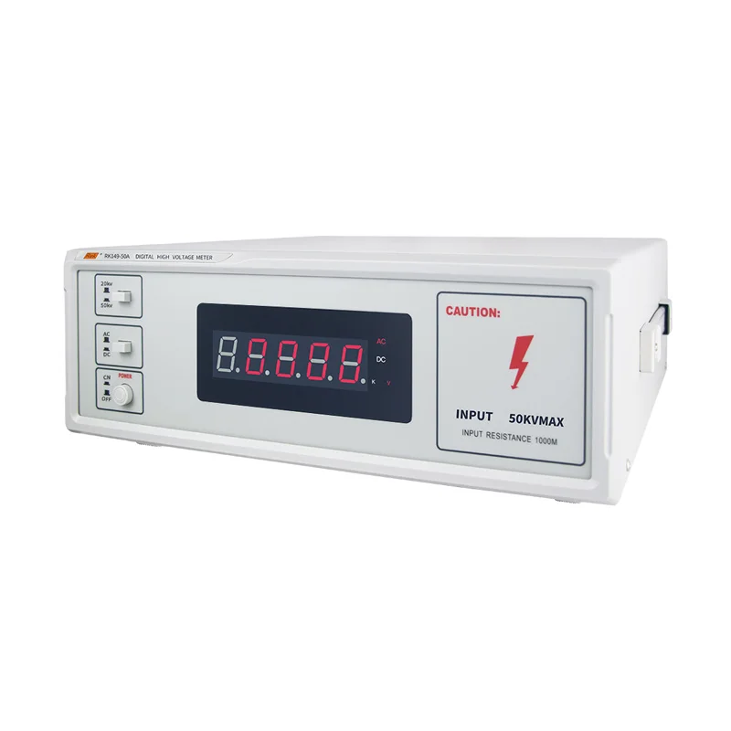 Rek RK149-50A Высоковольтный цифровой измеритель переменного и постоянного тока