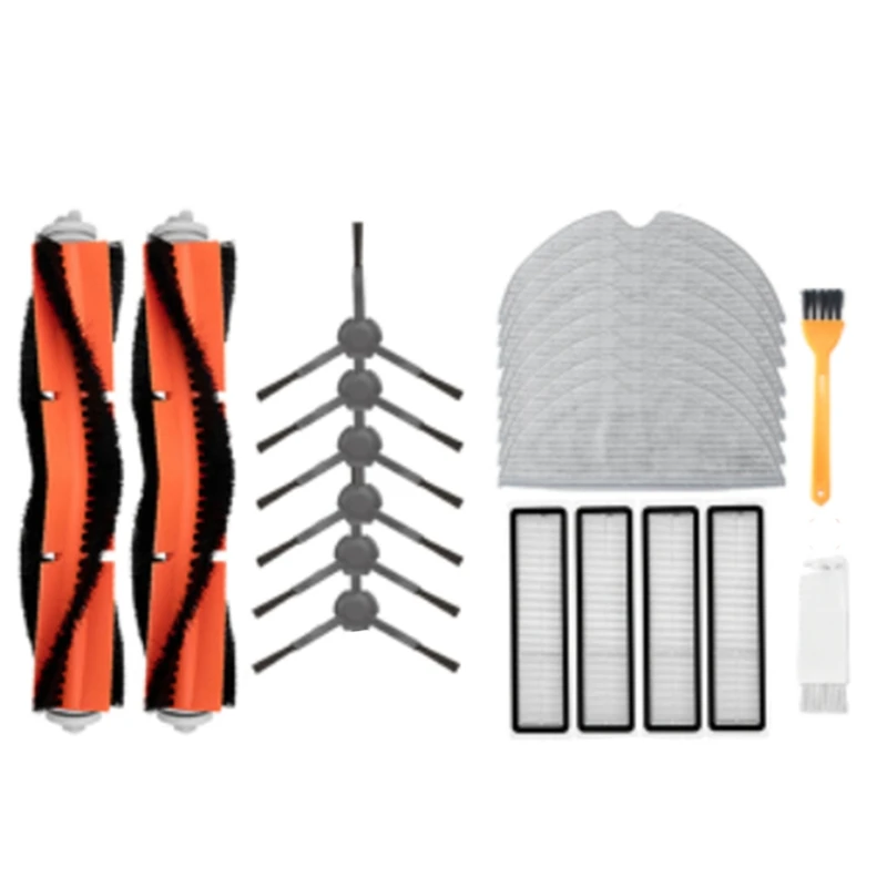 

For Dreame D9 D9 MAX Accessories Mop Cleaning Cloth HEPA Filter Main Brush Rag Replacement Robot Vacuum Cleaner Parts