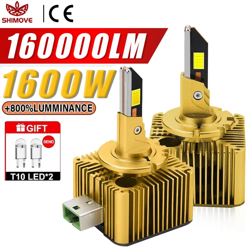 D1S D3S Светодиодные фары D2S D2R D4S D4R D5S Canbus Автоматические светодиодные фонари для