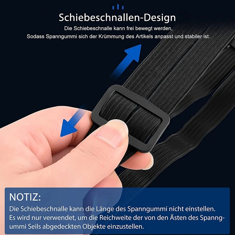 2 шт. натяжные ремни для багажа с крючками и 4 раздвижными пряжками багажник