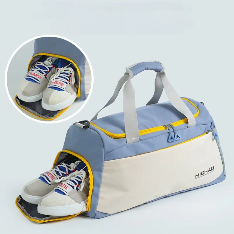 

Women's Handbag Fitness Crossbody Bag Men's Travel Bag Fashionable Dry and Wet Separation Gym Bag For Men Weekender Bag