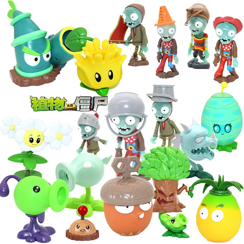Подлинные игрушки Plants vs Zombies 2 Poison Peashooter ПВХ Зомби экшн-фигурка модель куклы для