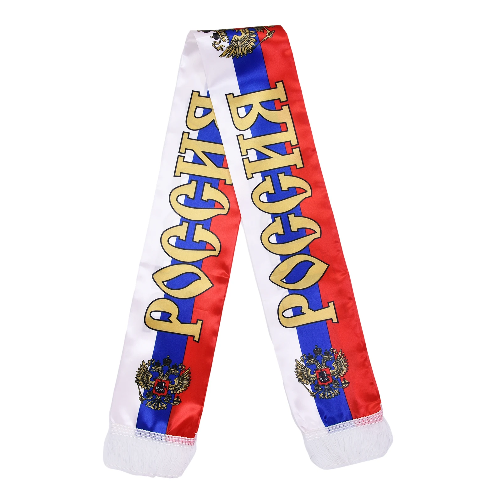 

Russia Soccer Fan Scarves Russia Sports Fan Scarf Soft Fashionable Fade-Resistant Sun Protection Russia Soccer Games Soccer