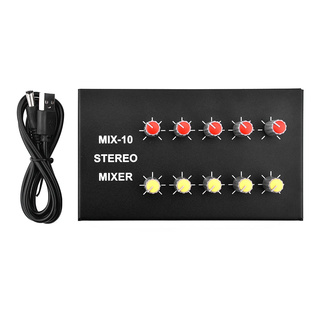 Предусилитель предварительного усилителя музыкального аудиосигнала MIX-10 NE5532