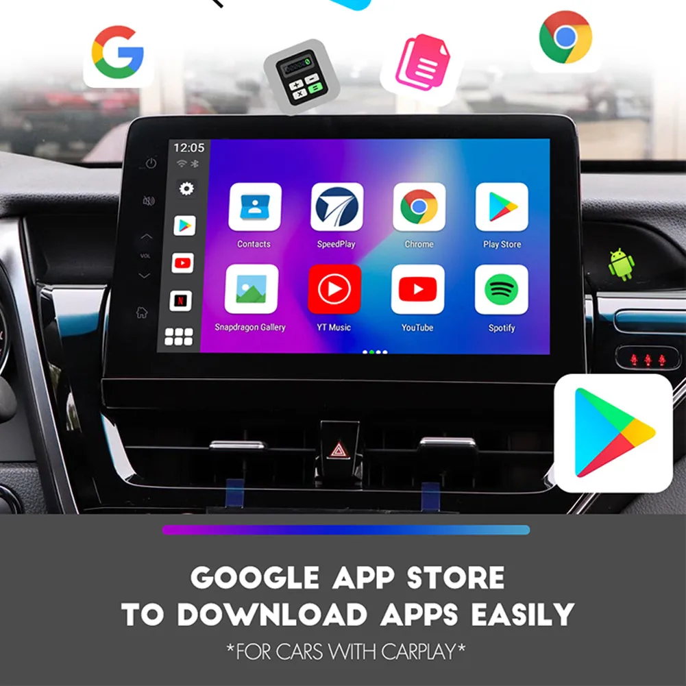 

Octa-core Carplay AI BOX Android Box Wired To Wireless Carplay Android Auto Carplay Ai Box Built-in Support For 2G/3G/4G