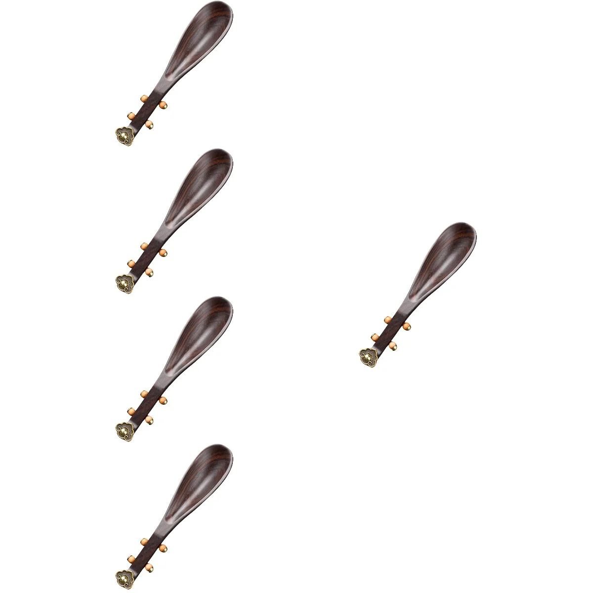 

5pcs Kitchen Tea Scoop Practical Wooden Loose Tea Leaves Spoon Simple Tea Leaves Spoon