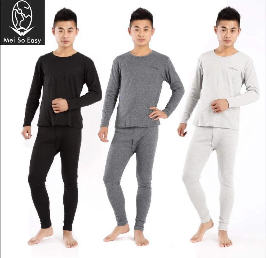 

2022 new arrival men's winter wholesale manufacturers super large undewear obese cotton loose Long Johns plus size XL -7XL