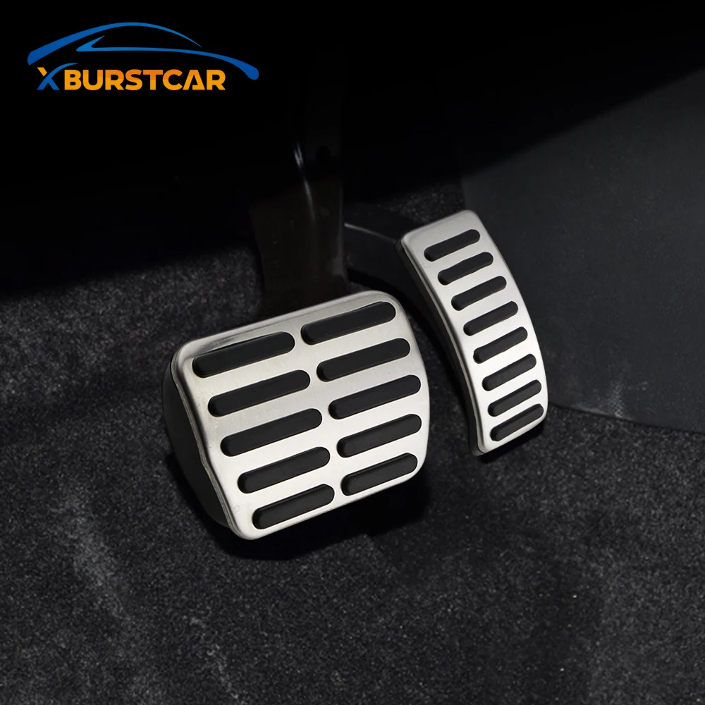 Xburstcar из нержавеющей стали автомобильные педали газового тормоза для VW New Beetle +