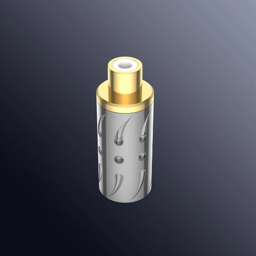 Viborg VC303 Чистая медь с родиевым позолоченным разъемом RCA Разъем Аудиоадаптер